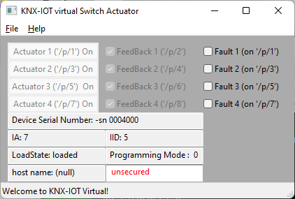 switch actuator application